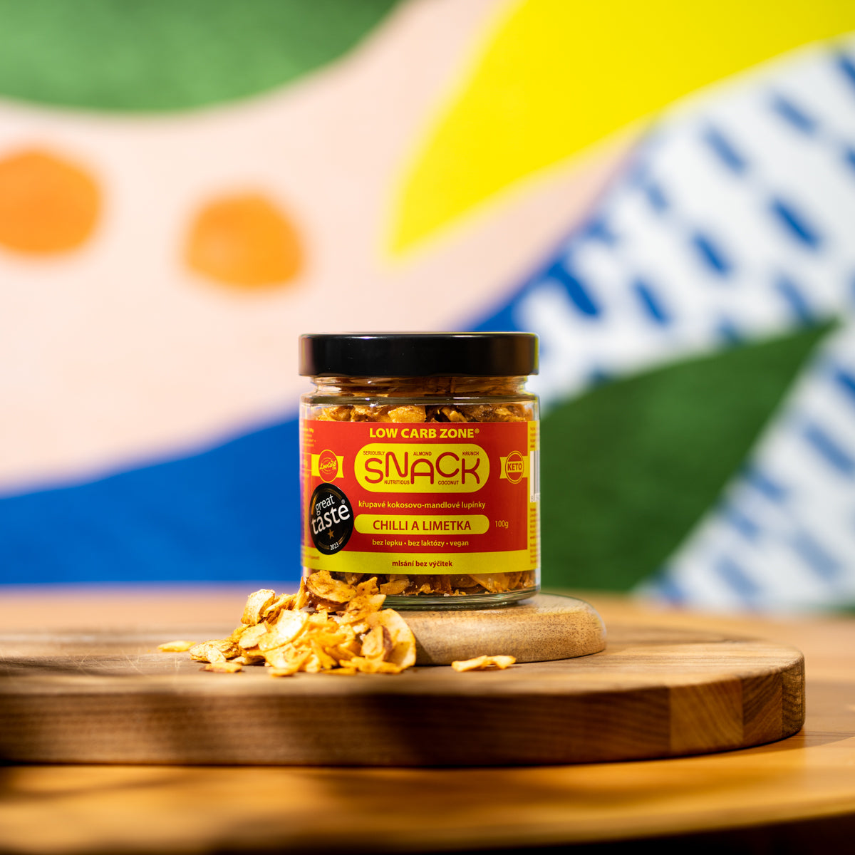 Flocons de noix de coco et d'amande Piment & citron vert 100 g
