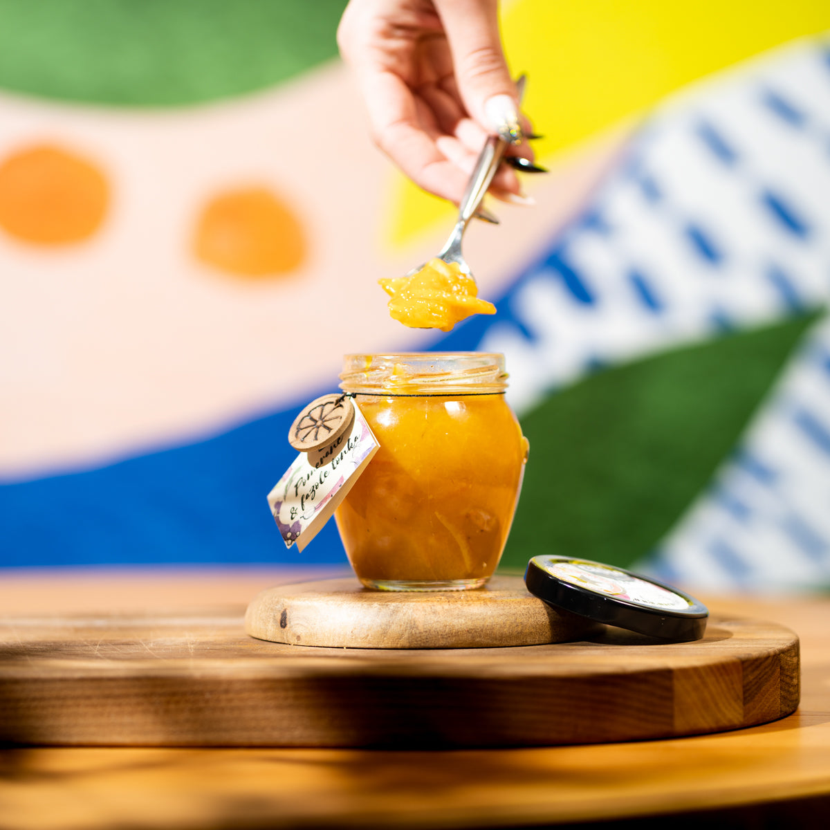 Confiture Orange & Fève tonka 210 g