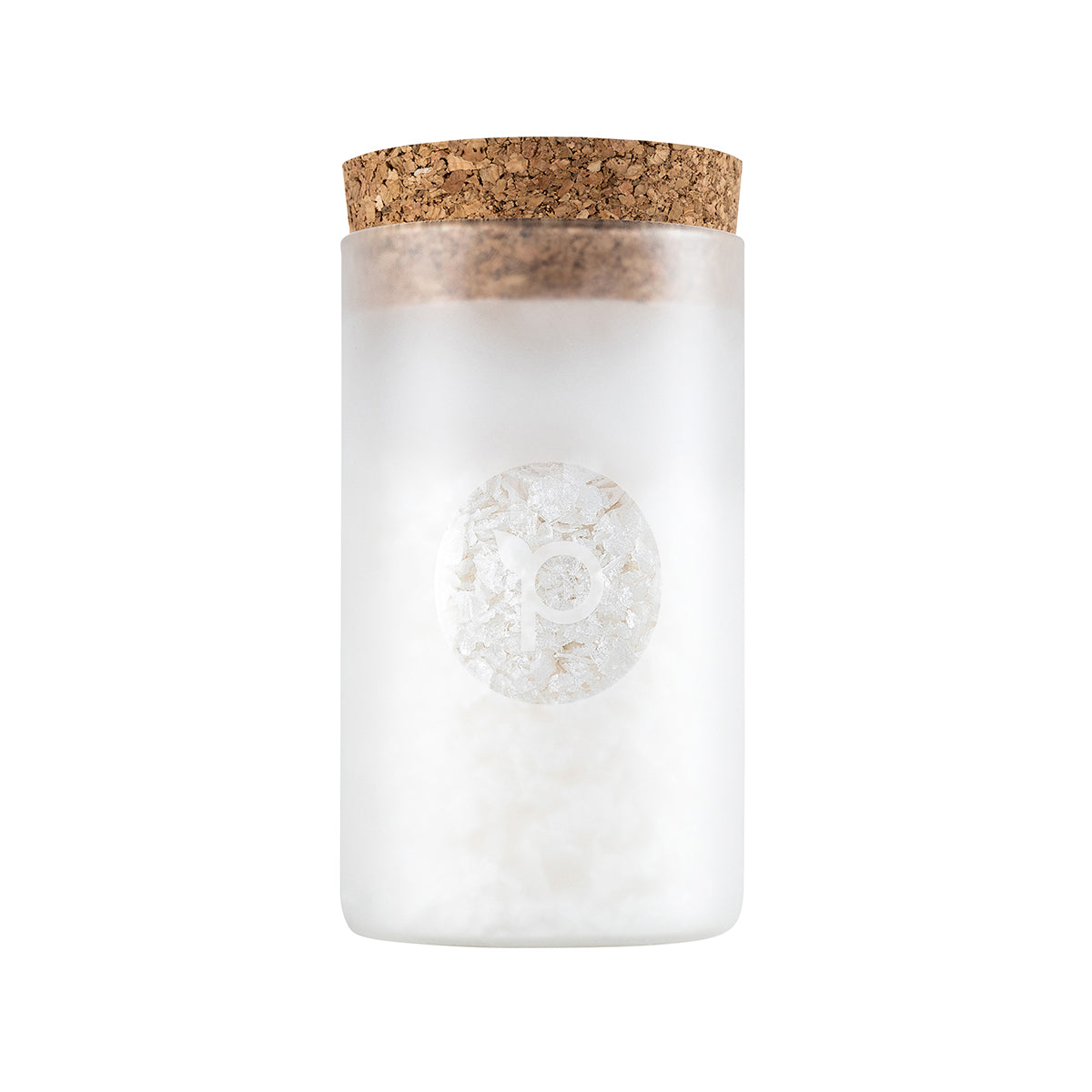Pyramides de sel – sel en flocons dans une boîte cadeau de luxe en verre tchèque sablé 170 g
