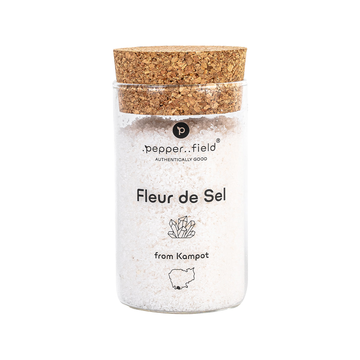 Fleur de sel – Fleur de Sel en boîte en verre 160 g