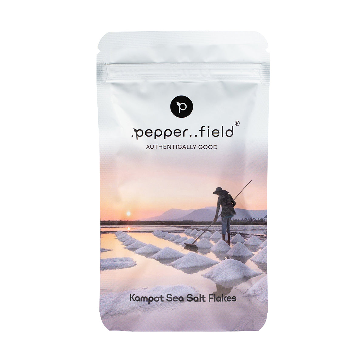 Solné pyramidy (Sea Salt Flakes) – výběr největších krystalů solných vloček Kampotu 100 g