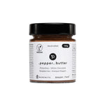 Pistachio butter with white chocolate, raspberries, and Kampot m pepper 150 g