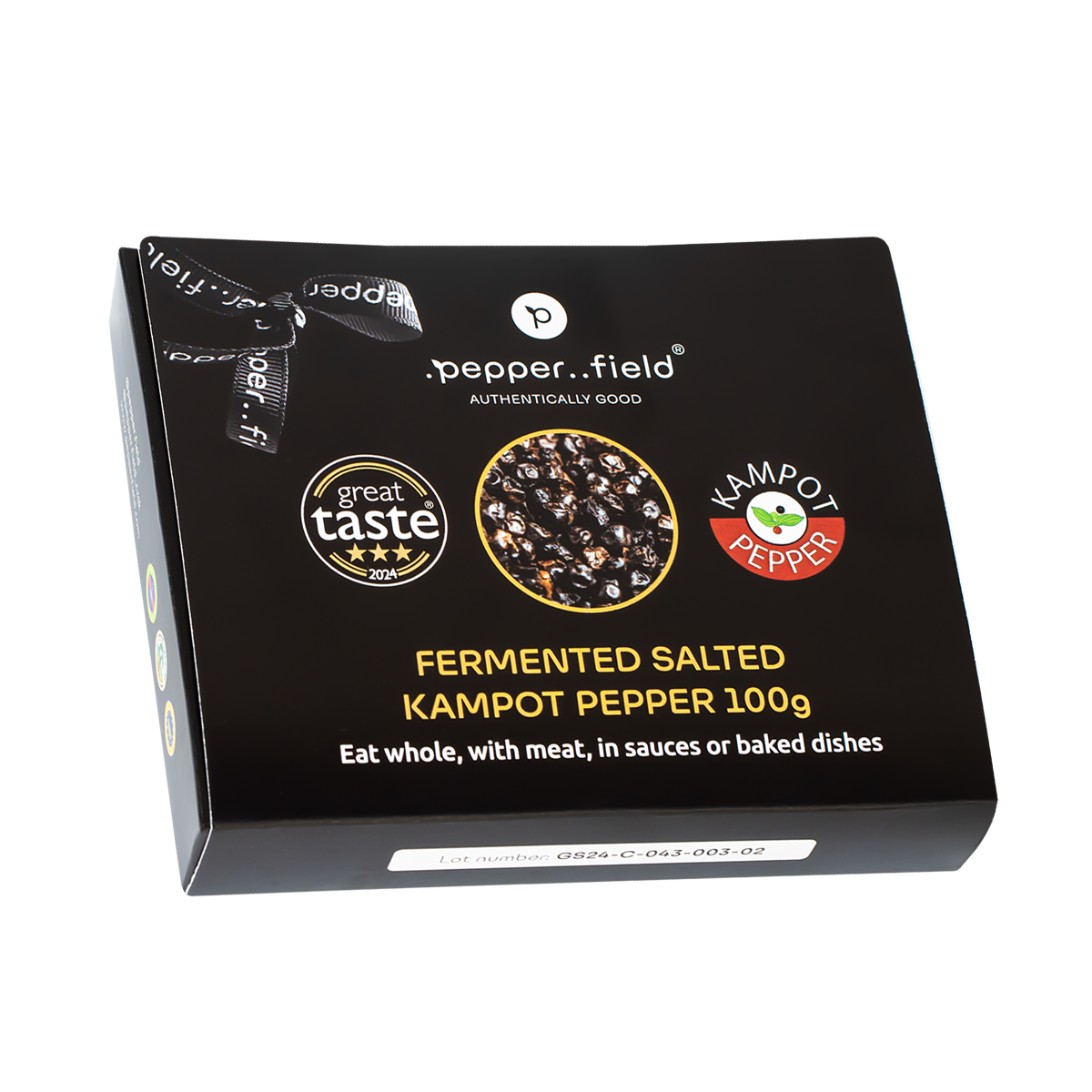 Dárkové balení – fermentovaný solený Kampotský pepř 100 g