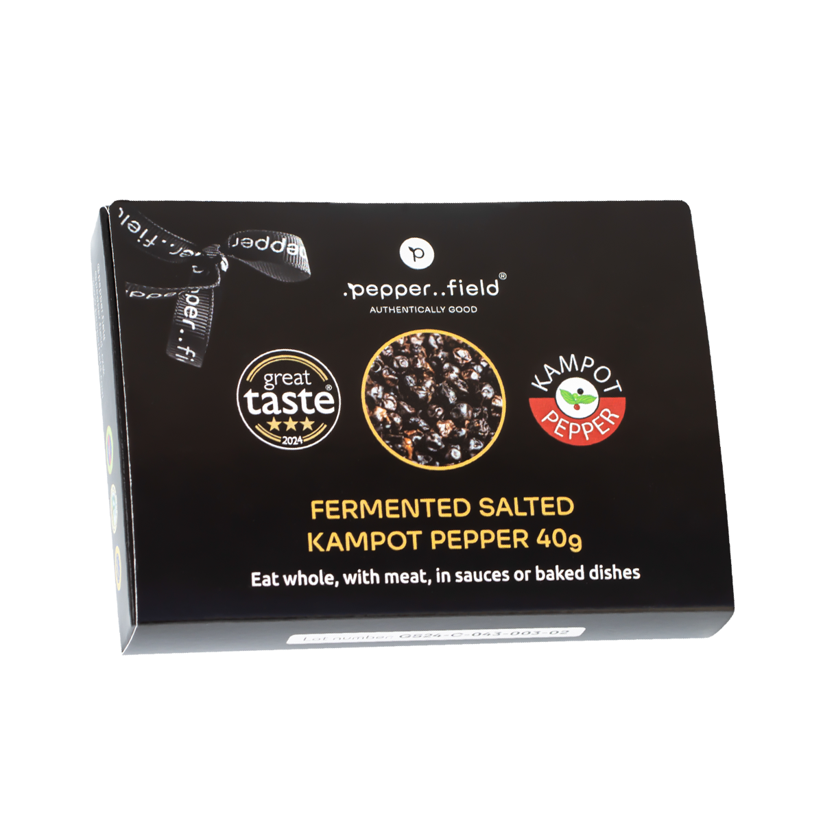 Dárkové balení – fermentovaný solený Kampotský pepř 40 g