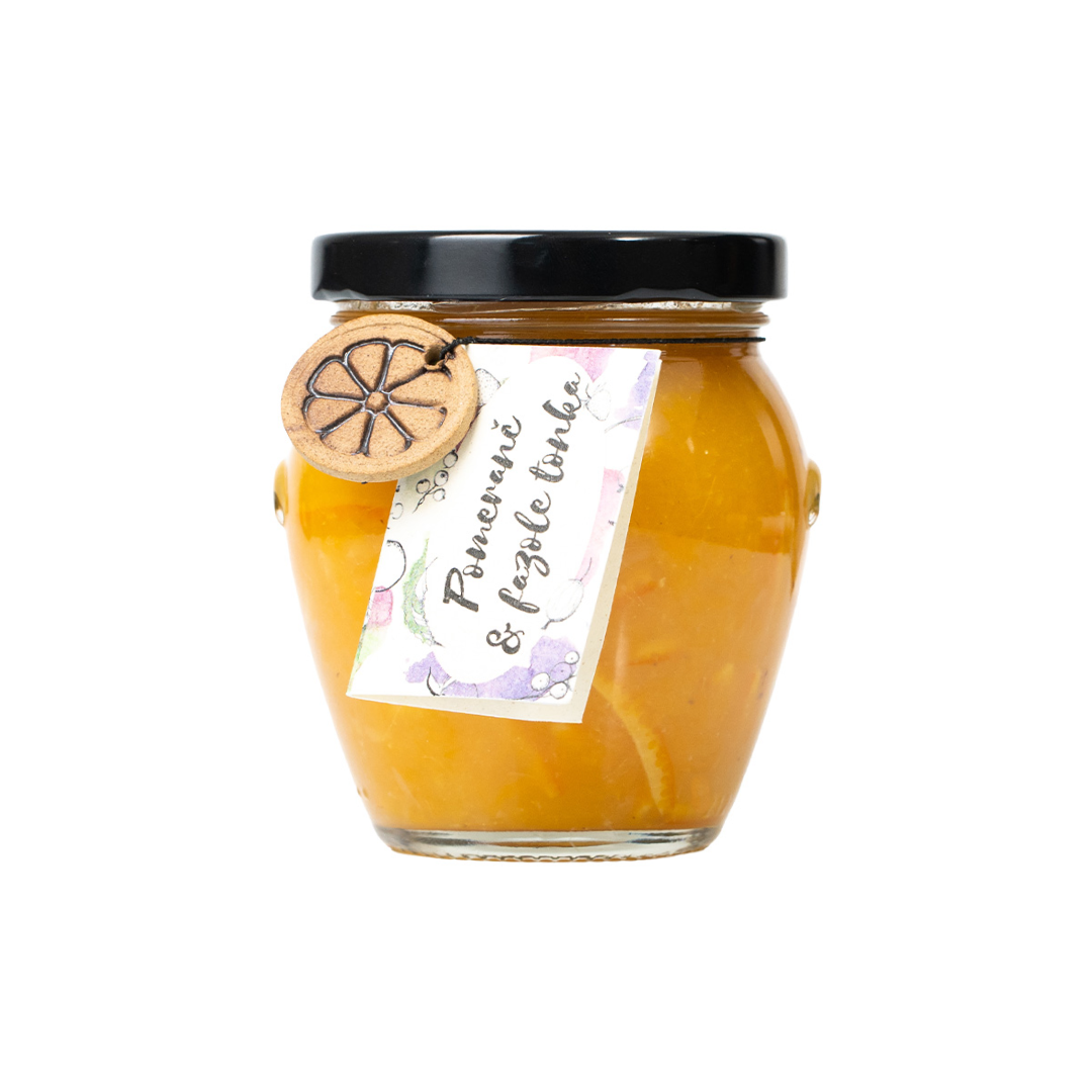 Confiture Orange & Fève tonka 210 g