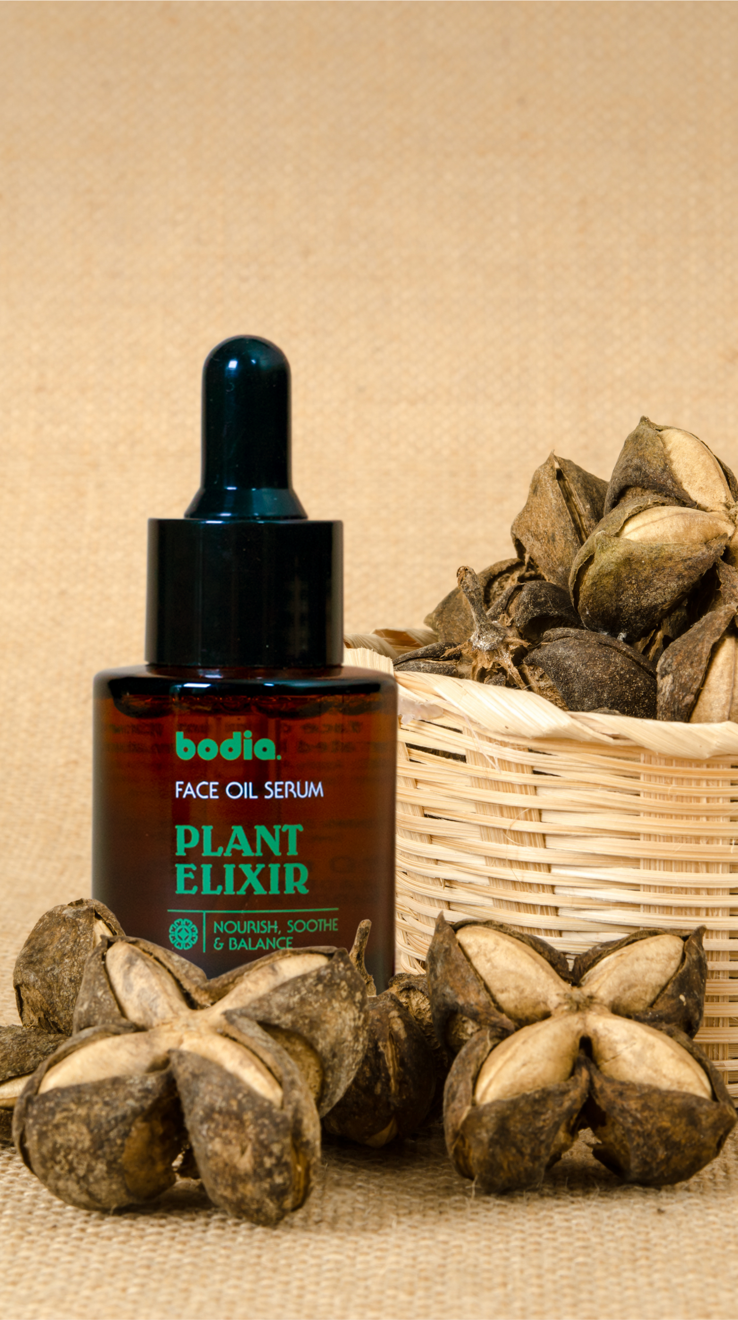 Soothing facial oil serum 