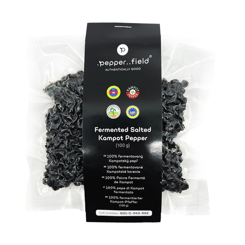 Fermented salted Kampot  pepper 