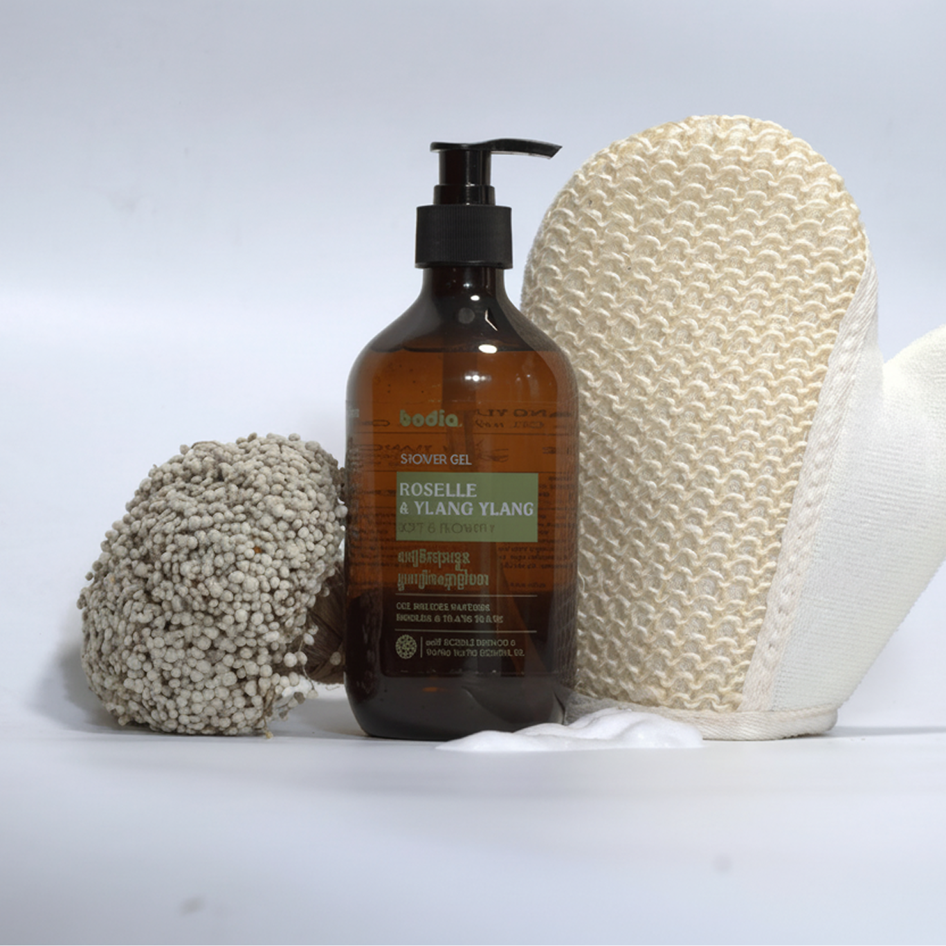 Shower gel – roselle (Sudanese hibiscus) & ylang-ylang 