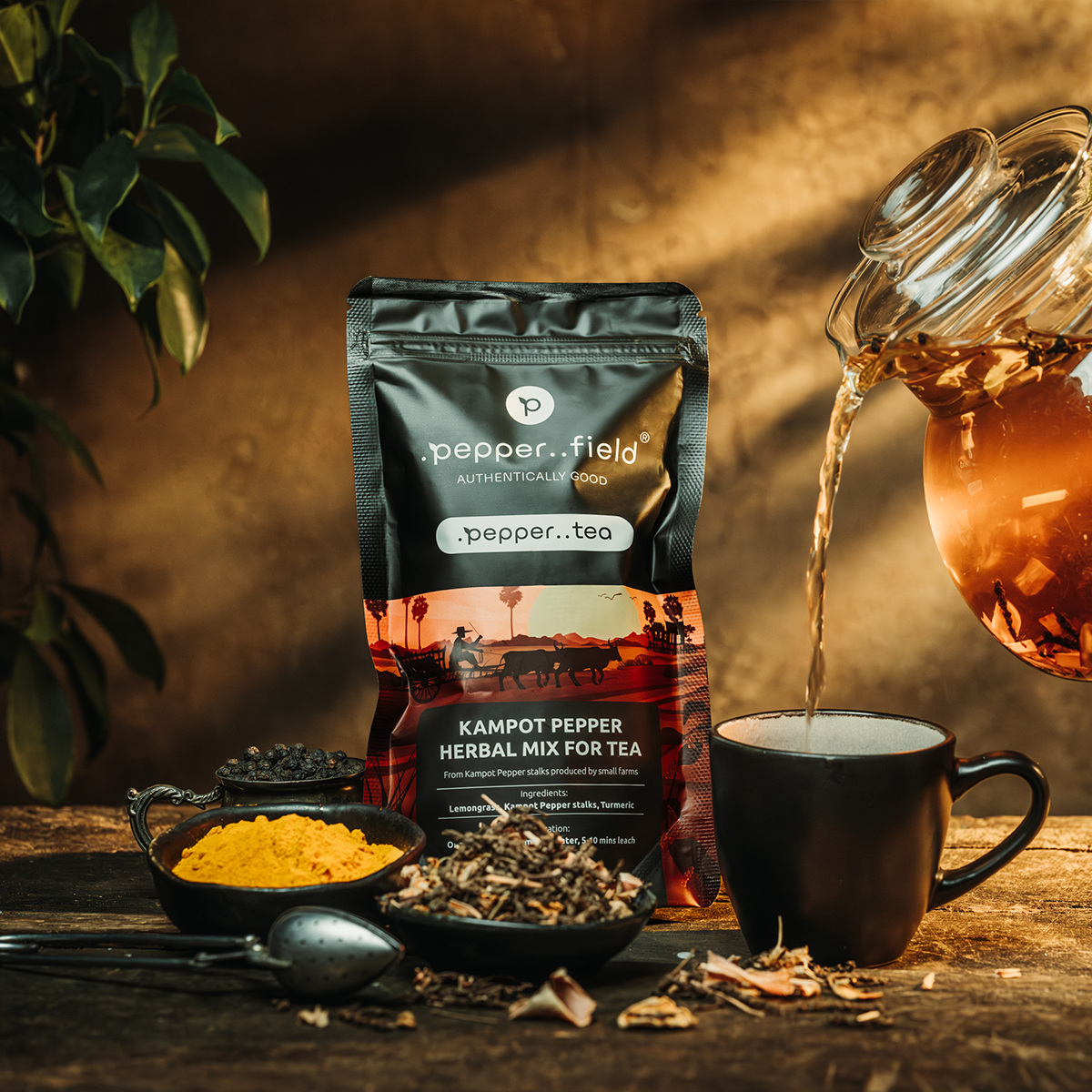 Peppermint tea – herbal blend 