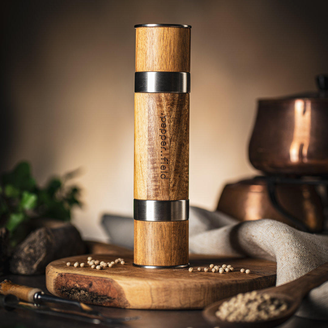 Double double -sided acacia grinder 23 cm - Duomill